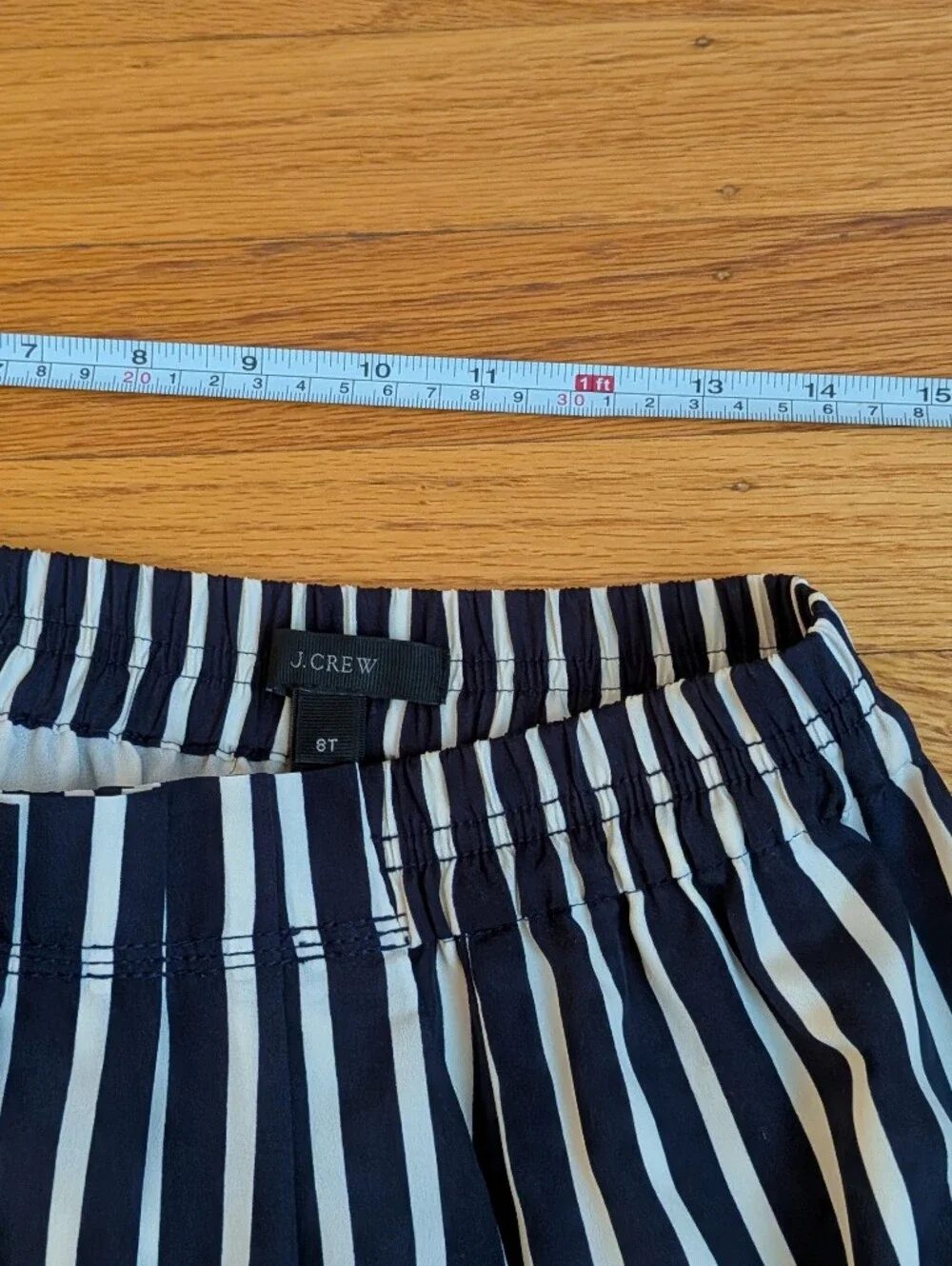 J. Crew Striped Maxi Skirt